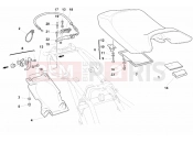 SEAT » TANK/SEAT - Ducati Monster 750 Dark City 1999