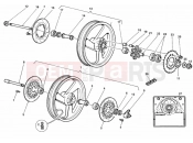 WHEELS » FRONT WHEEL - Ducati Monster 750 Dark City 1999