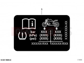 BMW Motorrad BMW 2023 K models K 1600 Bagger 22 (0F61, 0F63) Label 