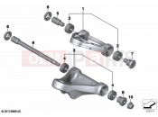 BMW Motorrad BMW 2023 K models K 1600 Bagger 22 (0F61, 0F63) Trailing arm | Trailing arm