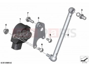 BMW Motorrad BMW 2023 K models K 1600 Bagger 22 (0F61, 0F63) Level sensor, front | Level sensor, front