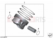 BMW Motorrad BMW 2023 K models K 1600 Bagger 22 (0F61, 0F63) Piston, single components | Piston, single components