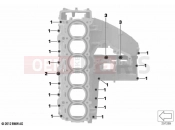 BMW Motorrad BMW 2023 K models K 1600 Bagger 22 (0F61, 0F63) Screw con.f.engine housing upper section | Screw con.f.engine housing upper section