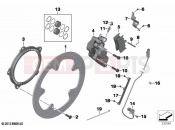 BMW Motorrad BMW 2023 K models K 1600 Bagger 22 (0F61, 0F63) Front wheel brake | Front wheel brake