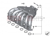 BMW Motorrad BMW 2023 K models K 1600 Bagger 22 (0F61, 0F63) Intake manifold system | Intake manifold system