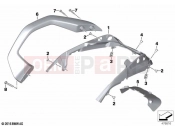 BMW Motorrad BMW 2023 K models K 1600 Bagger 22 (0F61, 0F63) Tail trim | Tail trim