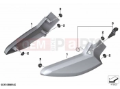 BMW Motorrad BMW 2023 K models K 1600 Bagger 22 (0F61, 0F63) Rear side panel | Rear side panel