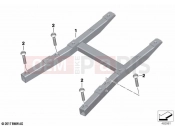 BMW Motorrad BMW 2023 K models K 1600 Bagger 22 (0F61, 0F63) Topcase carrier | Topcase carrier