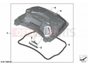 BMW Motorrad BMW 2023 K models K 1600 Bagger 22 (0F61, 0F63) Topcase lid | Topcase lid