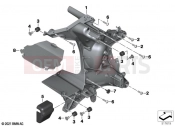 BMW Motorrad BMW 2023 K models K 1600 Bagger 22 (0F61, 0F63) Front panel carrier | Front panel carrier