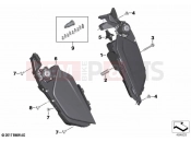 BMW Motorrad BMW 2023 K models K 1600 Bagger 22 (0F61, 0F63) Storage compartment | Storage compartment