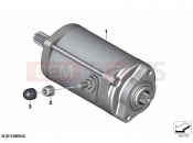 BMW Motorrad BMW 2023 K models K 1600 Bagger 22 (0F61, 0F63) Starter reverser | Starter reverser