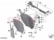 BMW Motorrad BMW 2023 K models K 1600 Bagger 22 (0F61, 0F63) Radiator | Radiator
