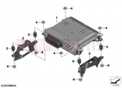 BMW Motorrad BMW 2023 K models K 1600 Bagger 22 (0F61, 0F63) Control unit, audio system | Control unit, audio system