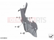BMW Motorrad BMW 2020 K models K 1600 Bagger 22 (0F61, 0F63) Mudguard | Mudguard