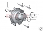 BMW Motorrad BMW 2020 K models K 1600 Bagger 22 (0F61, 0F63) Coolant pump | Coolant pump