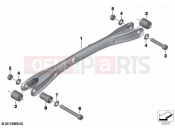 BMW Motorrad BMW 2020 K models K 1600 Bagger 22 (0F61, 0F63) Tension struts with mounting | Tension struts with mounting
