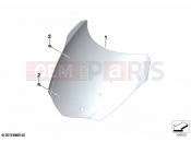 BMW Motorrad BMW 2020 K models K 1600 Bagger 22 (0F61, 0F63) Windshield, low | Windshield, low