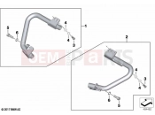 BMW Motorrad BMW 2020 K models K 1600 Bagger 22 (0F61, 0F63) Engine protection bar 2 | Engine protection bar 2