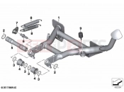BMW Motorrad BMW 2020 K models K 1600 Bagger 22 (0F61, 0F63) Centre stand 2 | Centre stand 2
