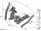 BMW Motorrad BMW 2020 K models K 1600 Bagger 22 (0F61, 0F63) Windshield adjustment, electr. | Windshield adjustment, electr.