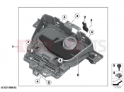 BMW Motorrad BMW 2020 K models K 1600 Bagger 22 (0F61, 0F63) Storage compartment mobile phone | Storage compartment mobile phone
