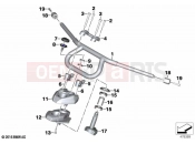 BMW Motorrad BMW 2020 K models K 1600 Bagger 22 (0F61, 0F63) Handlebar 2 | Handlebar 2