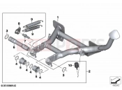 BMW Motorrad BMW 2020 K models K 1600 Bagger 22 (0F61, 0F63) Centre stand 2 | Centre stand 2