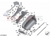 Case, lower part | Case, lower part - BMW Motorrad K 1600 GT 22 (0F21, 0F23) 2021