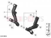 Holder, speaker | Holder, speaker - BMW Motorrad K 1600 GT 22 (0F21, 0F23) 2021