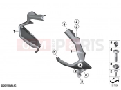 Hand protector | Hand protector - BMW Motorrad K 1600 GT 22 (0F21, 0F23) 2021