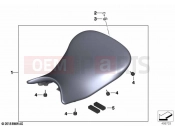 Seat bench | Seat bench - BMW Motorrad M 1000 RR (0E71,0E73) 2021