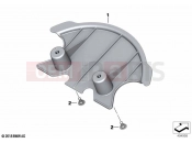 Fork bridge cover | Fork bridge cover - BMW Motorrad M 1000 RR (0E71,0E73) 2021