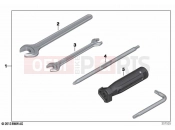 Additional tool kit 2 | Additional tool kit 2 - BMW Motorrad R 1250 GS 21 (0M01, 0M03) 2021