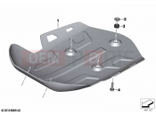 Engine, assembly-protection components | Engine, assembly-protection components - BMW Motorrad R 1250 GS 21 (0M01, 0M03) 2021