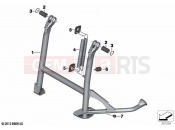 Centre stand | Centre stand - BMW Motorrad R 1250 GS 21 (0M01, 0M03) 2021