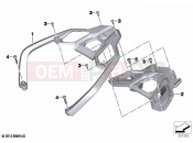 Handle rear | Handle rear - BMW Motorrad R 1250 GS 21 (0M01, 0M03) 2021