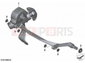Windshield adjustment, mechanical | Windshield adjustment, mechanical - BMW Motorrad R 1250 GS 21 (0M01, 0M03) 2021