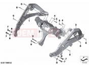 Front panel carrier | Front panel carrier - BMW Motorrad R 1250 GS 21 (0M01, 0M03) 2021