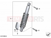 Spring strut, front | Spring strut, front - BMW Motorrad R 1250 GS 21 (0M01, 0M03) 2021