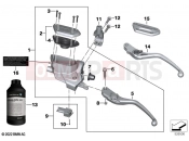 Clutch control assembly | Clutch control assembly - BMW Motorrad R 1250 GS 21 (0M01, 0M03) 2021