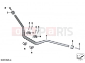 Handlebar | Handlebar - BMW Motorrad R 1250 GS 21 (0M01, 0M03) 2021