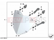 Set, headlight guard | Set, headlight guard - BMW Motorrad R 1250 GS 21 (0M01, 0M03) 2021