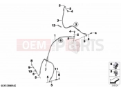 Brake line front | Brake line front - BMW Motorrad R 1250 GS 21 (0M01, 0M03) 2021