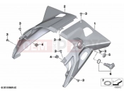 Rear tail part | Rear tail part - BMW Motorrad R 1250 RT 20 (0L01, 0L03) 2020