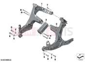 Front panel carrier | Front panel carrier - BMW Motorrad R 1250 RT 20 (0L01, 0L03) 2020