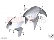 Front-wheel cover | Front-wheel cover - BMW Motorrad R 1250 RT 20 (0L01, 0L03) 2020