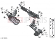 Clothes holder, front | Clothes holder, front - BMW Motorrad R 1250 RT 20 (0L01, 0L03) 2020