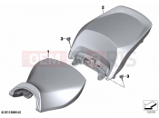 Seat bench | Seat bench - BMW Motorrad R 1250 RT 20 (0L01, 0L03) 2020