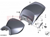 Bench, heated | Bench, heated - BMW Motorrad R 1250 RT 20 (0L01, 0L03) 2020